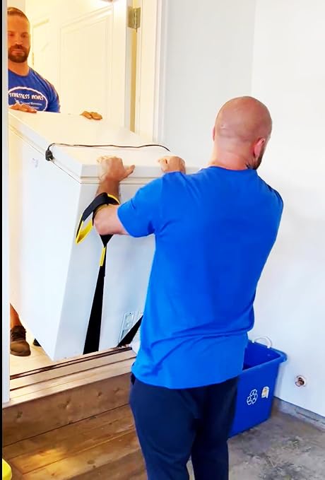ArmDolly Moving Straps - 2-Person Lifting and Moving System - Lift, Carry and Move Heavy Furniture and Appliances Easily, Fast, and Safely - by ShoulderDolly