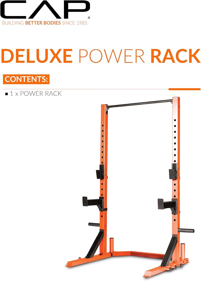 CAP Barbell FM-8000F Deluxe Power Rack Color Series