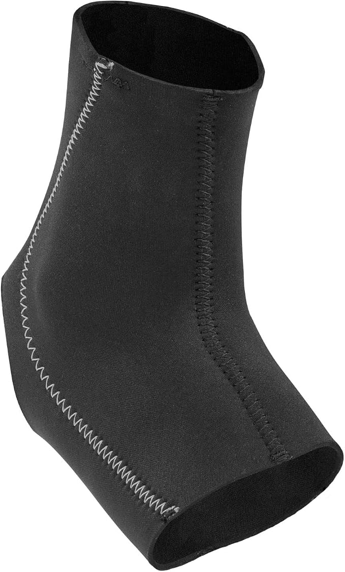 Mueller Sports Medicine Neoprene Ankle Support Sleeve, Ankle Pain Relief Support for Men and Women, Ideal for Sprains, Strains, Arthritis, Black