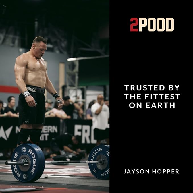 2POOD 4" Weightlifting Belt | CrossFit® Weightlifting Belt | 4-inch Wide and Built for Support, Flexibility, and The Ability to Cross Train Easily