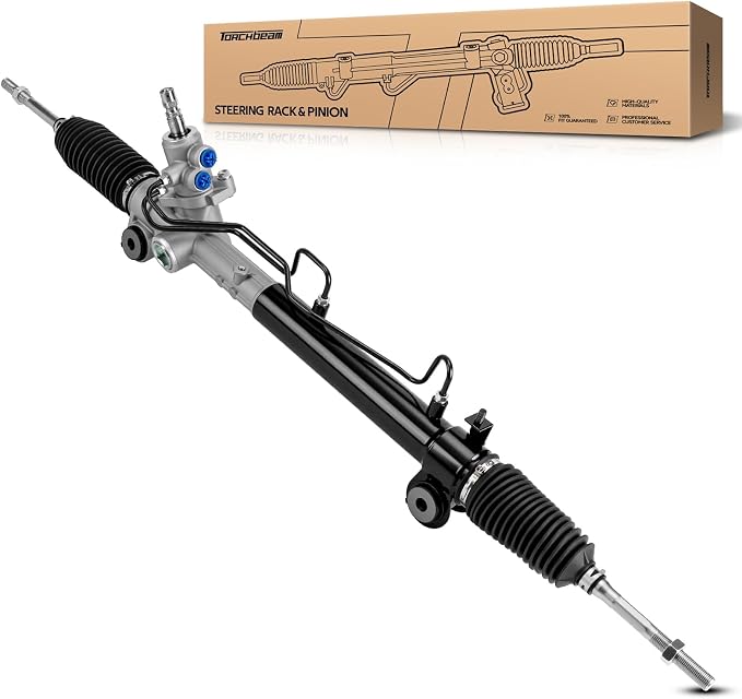 Torchbeam Power Steering Rack & Pinion Assembly Fit for 2002-2006 Camry, 2004-2008 Solara, 2004-2006 ES330, 2002-2003 ES300, Hydraulic System Steering, Replaces OEM 97-2606