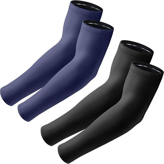 Arm Sleeves, UV Sun Protection Cooling Arm Covers for Men/Women | UPF 50+ UV protection; Sweat-wicking & cooling; Non-slip design; Lightweight & breathable