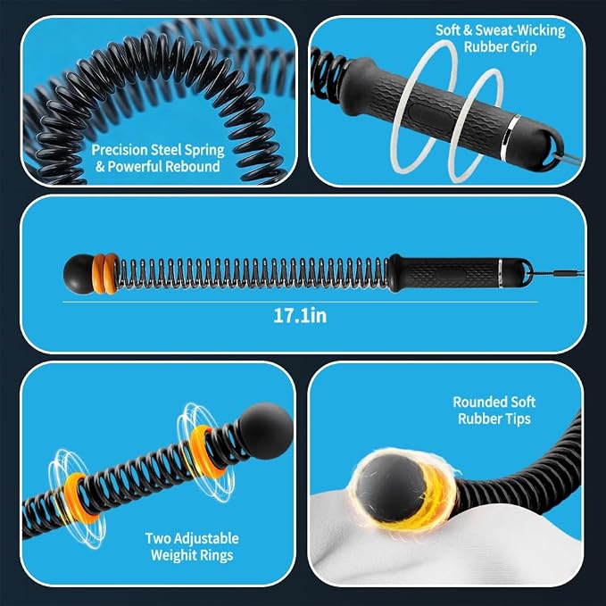 Ropeless Battle Rope – Portable No-Anchor Training Rope for Home Gym & Outdoor Workouts