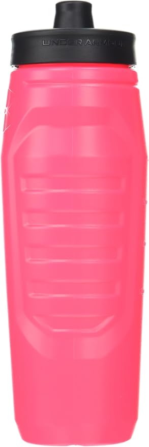 Under Armour 32oz Sideline Squeeze Bottle Hot Pink