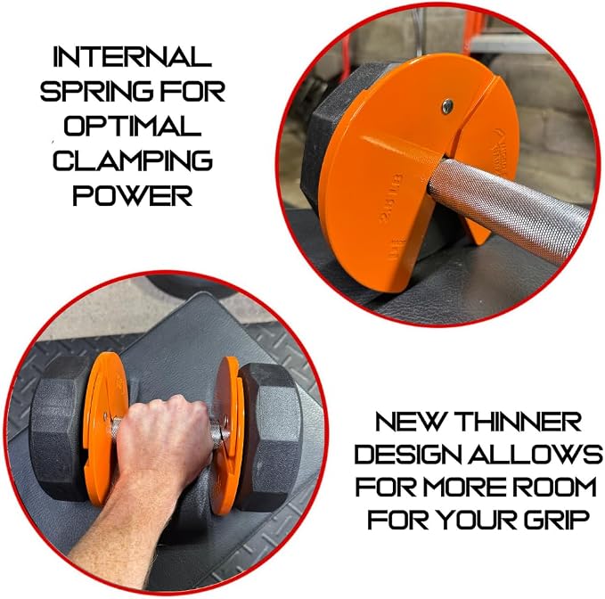 Micro Gainz 2.5LB Dumbbell Fractional Weight Plates, 4-Piece