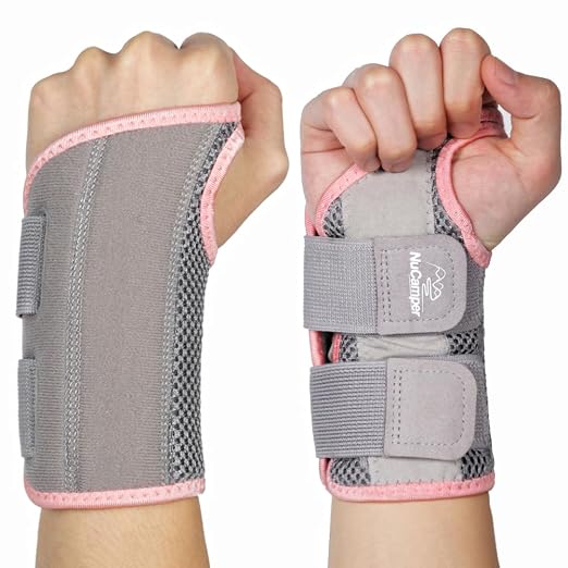 Wrist Brace for Carpal Tunnel Relief, Adjustable Wrist Support Splint Hand Brace for Men Women, Wrist Stabilizer Night Support for Pain Relief,Tendinitis,Arthritis(Right and Left Hands, S/M)