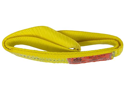 Kennedy Wire Rope & Sling Company 2inches x 2' 2-Ply Twist Eye Polyester Lifting Sling (Various Sizes in Listing) Made in The USA