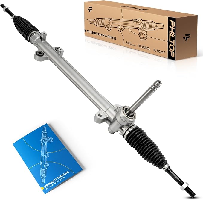 PHILTOP Electronic Power Steering Rack and Pinion Compatible with Hyundai Santa Fe 2013-2018 3.3L, Santa Fe XL 2013-2018 3.3L, Rack and Pinion Replace 1G-2413