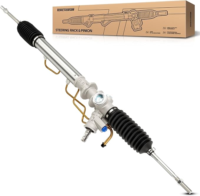 Torchbeam Power Steering Rack & Pinion Assembly Fit for 1991 1992 1993 1994 Sentra 1.6L(USA Built), Hydraulic System Steering, Replaces OEM 26-1874