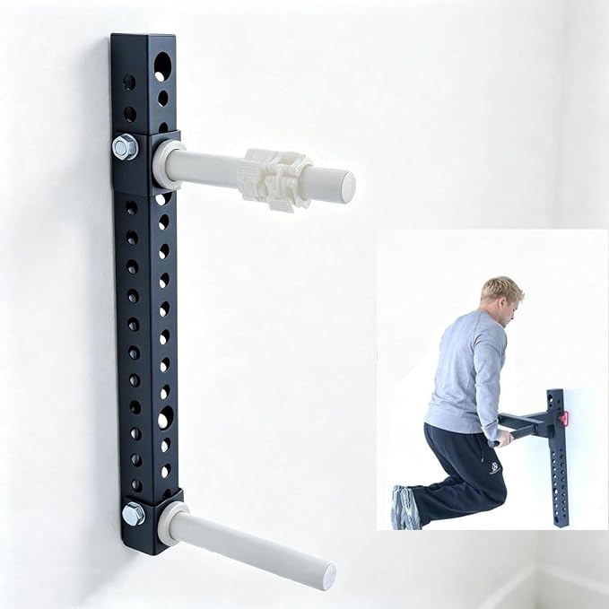 AHTAPFON Wall Storage Stringer,Wall-Mounted Storage Tube,Width 3x3" For Placement Weight Plate,Landmine Attachment, Resistance Bands,Save Space in Home Gym