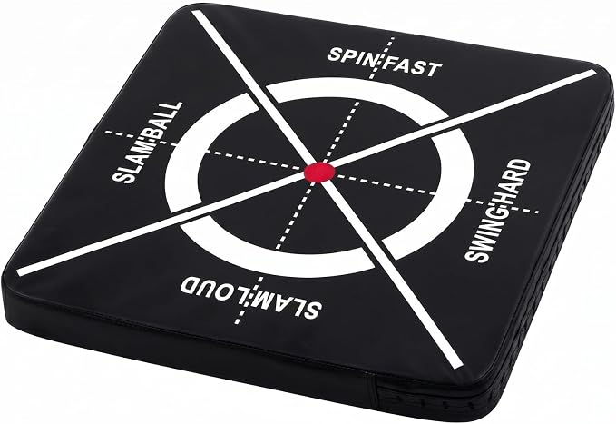 Nuanchu Slam Ball Target Training Pad, Medicine Ball Slam Mat for Home Gym, Heavy Duty High Density Foam Impact Pad for Balls Throwing Workouts, Noise Reducing Floor Protection Mat, 19.7 Inch