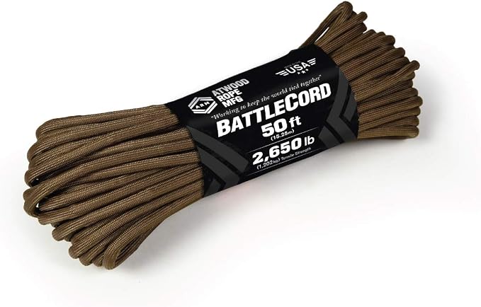 Atwood Rope MFG 5.6MM BattleCord - 2650lb Tensile Strength