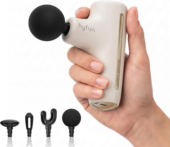 Super Mini Massage Gun, Travel Handheld Massager for Muscle Recovery