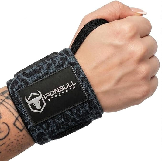 Wrist Wraps for Weightlifting (USPA & IPL Approved) - 18” Premium Quality Wrist Straps for Weightlifting - Weight Lifting Wrist Wraps with Thumb Loop - Best Gym Wrist Wraps for Lifting Weights, Curls & Dips - Lifting Wrist Wraps for Bench, Powerlifting...