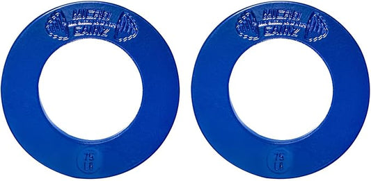Micro Gainz Calibrated Fractional Weight Plate Set of 2 Plates, Choose Set (.25LB-1.25LB), Designed for Olympic Barbells for Strength Training & Micro Loading Bar Weights, Made in USA