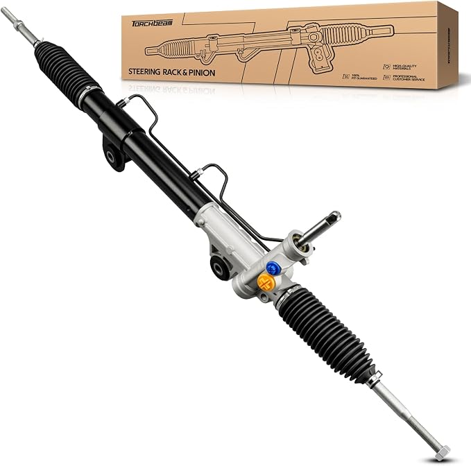 Torchbeam Power Steering Rack & Pinion Assembly Fit for 2004-2009 Durango, 2007-2009 Aspen, Hydraulic System Steering, Replaces OEM 22-386