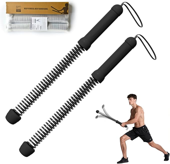 Cordless Battle | Ropeless Training Equipment for Home Gym Workout, Weighted Fitness Rope for HIIT, Cardio & Strength Training for Men & Women, Portable Exercise Rope.