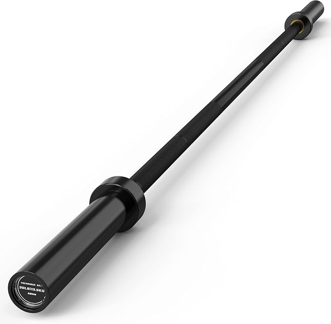 HANDBODE Olympic Barbell, 4FT, 5FT, 6FT & 7FT Weight Bar, Multiple Options | 2-Inch Needle Bearings, Hard Chrome Coating, Knurled Grip, Powerlifting, Bench Press, Deadlift, Squat, Hip Thrusts And Cleans