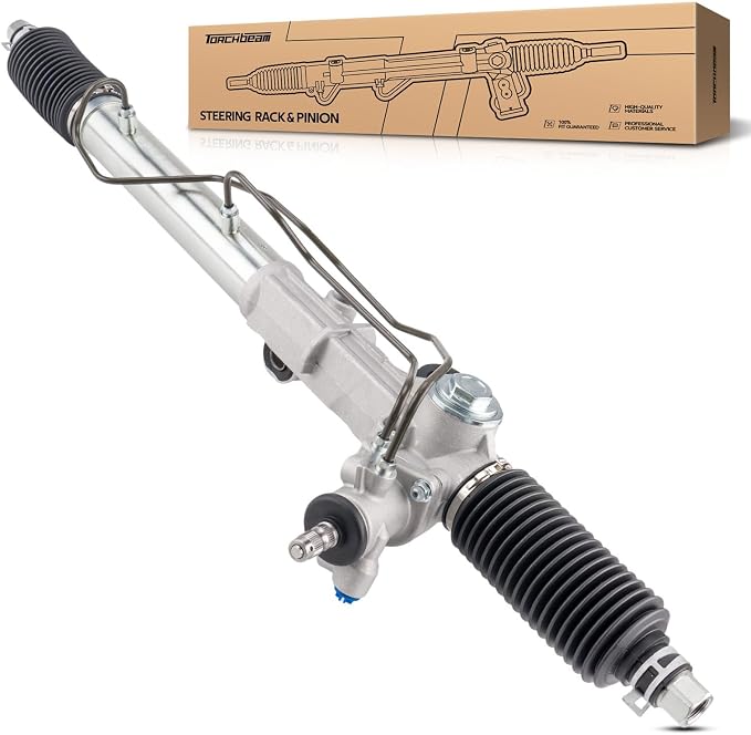Torchbeam Power Steering Rack & Pinion Assembly Fit for 1995-2004 Tacoma, 1996-2002 4Runner, Hydraulic System Steering, Replaces OEM 97-1697