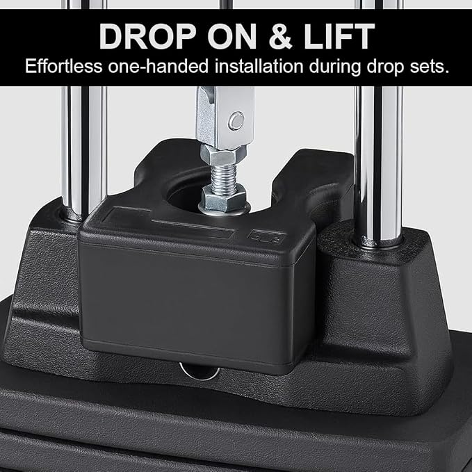 Body-Solid Weight Stack Adapter Plates - Add More Resistance to Your Weight Machines for Improved Results