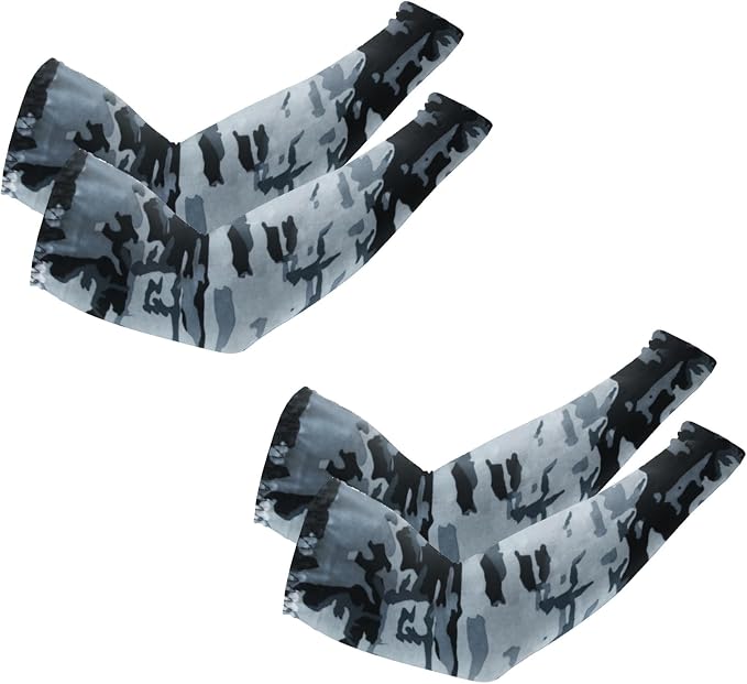 PFFY UV Protection Cooling Arm Sleeves for Men and Women UPF 50 Sun Sleeve