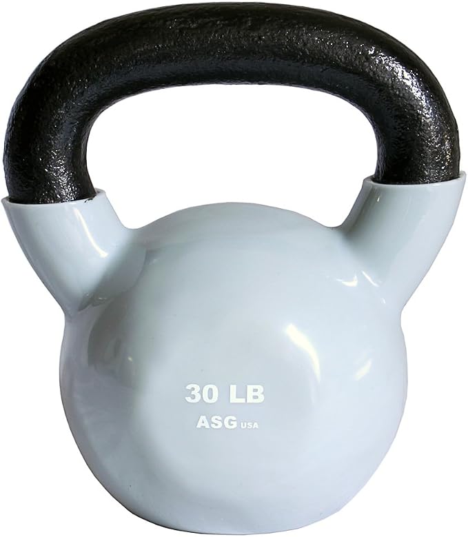 Ader Vinyl Kettlebell 5, 8, 10, 12, 15, 18, 20, 25, 30, 35, 40, 45,50 Lb