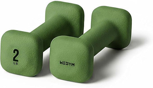 WeGym Square Dumbbells for Home Gym, Hand Weights for Strength Training