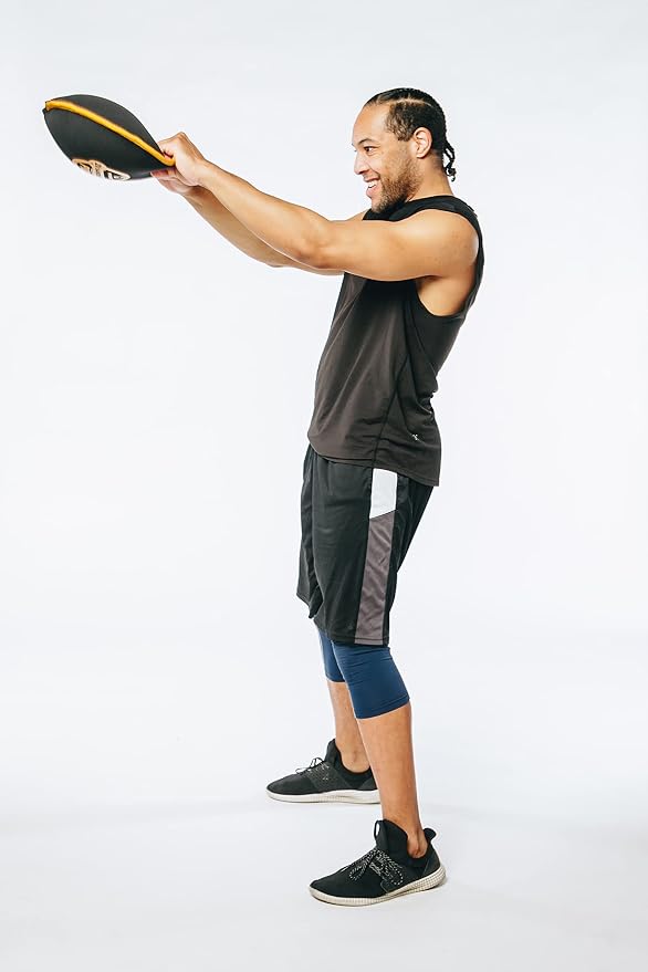 HYPERWEAR SandBell PRO - Empty - No Sand Included - Durable Vibrant Fitness Sandbags Available Sizes 6-70lbs