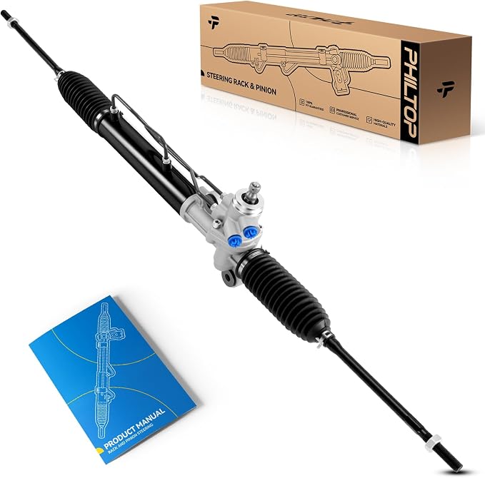 PHILTOP Power Steering Rack and Pinion Assembly for 2001-2006 Elantra | Replace No.262415, 262411, 577002D100, 577002D000, 577242D000