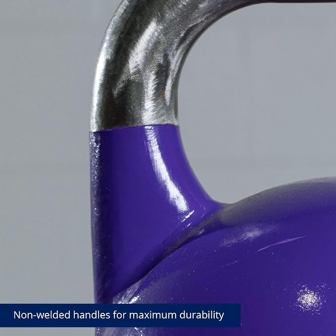 Titan Fitness Competition Kettlebell, Single Piece Casting, KG Markings, Full Body Workout
