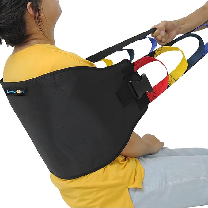 Transfer Sling, Transfer Belt for Elderly, Gait Belts for Seniors | Heavy Duty Patient Lift Belt,Mobility Standing&Lifting Aid for Disabled,Elderly,Injured-Safely Move from Bed and Wheelchair