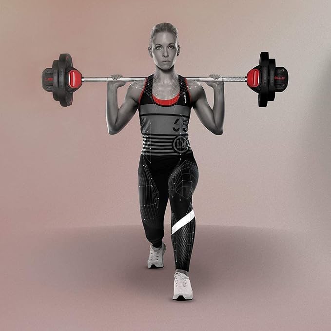 Les Mills™ Dual Purpose Ergonomic Exercise Weight Plates for Total Body Workouts
