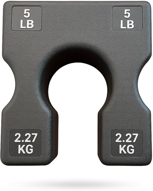 2.5 LB and 5 LB Weight Stack Add On – Weight Stack Adapter Plate for Home Gym & Exercise Machines, Add Resistance to Weight Stack, Incremental Weight Adjustments for Improved Strength Training Results