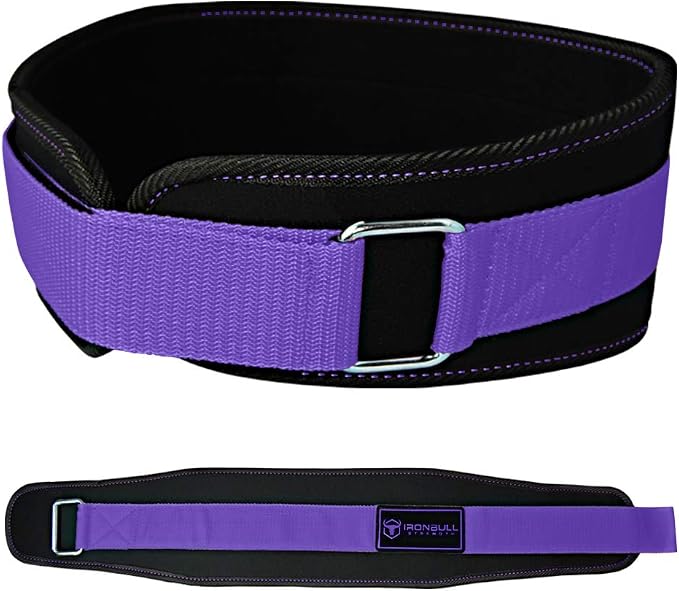 Women Weight Lifting Belt - High Performance Neoprene Back Support - Light Weight & Heavy Duty Core Support For WeightLifting and Fitness