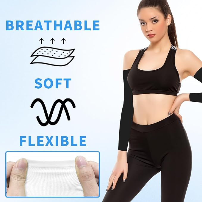 Arm Sleeves for Men Women Compression Sleeves to Cover Arms for Men Working Sun Sleeves for Men Women