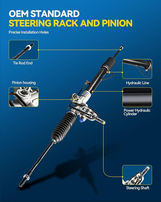 PHILTOP Power Steering Rack and Pinion for 08-14 Tribeca, 06-07 B9 Tribeca | No.262311, 34110XA00A, 34110XA03A