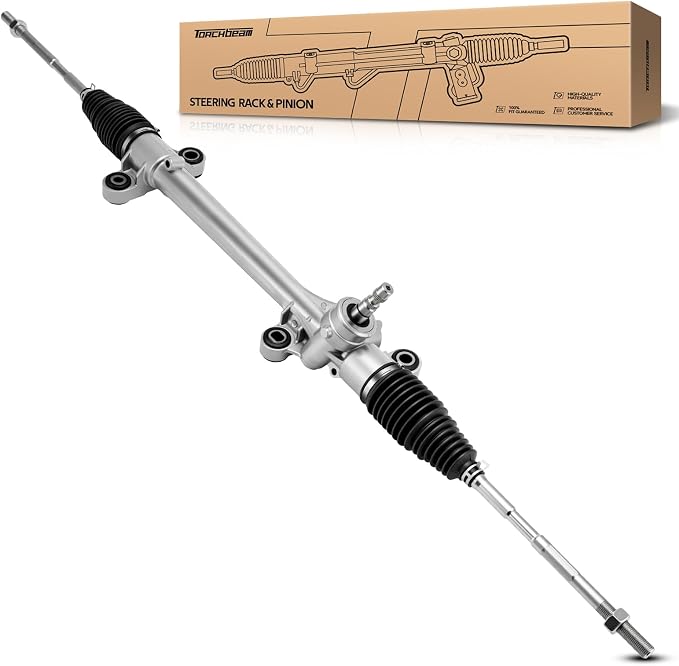 Torchbeam Power Steering Rack & Pinion Assembly Fit for 2009-2013 Corolla(North American Built), 2009-2013 Matrix FWD, 2009-2010 Vibe FWD, Hydraulic System Steering, Replaces OEM 1G-2696