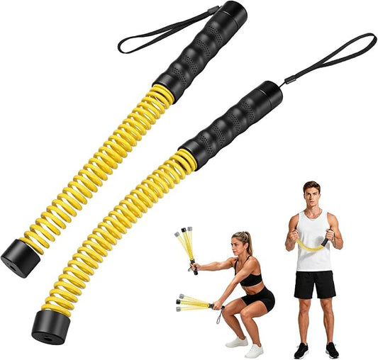 Ropeless Battle Ropes for Home Gym, Weighted Ropeless Battle Adjustable Resistance Levels Ropeless Battle for Strength Training and Full Body Exercise