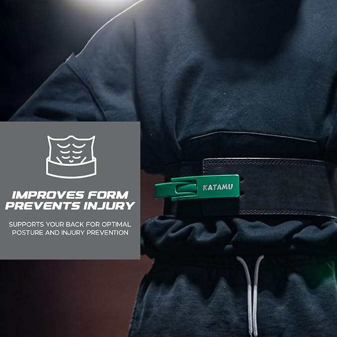 Katamu USPA & IPL Approved Premium Lever Belt | — 10mm and 13mm Leather