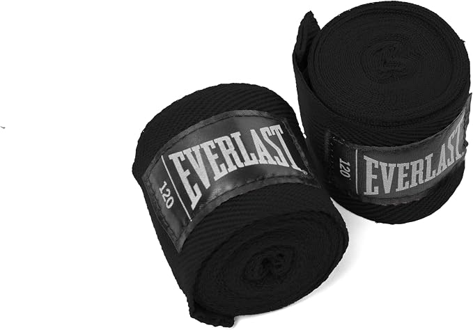 Everlast Core Handwraps 120in – Boxing Hand Wraps for Gloves, Wrist & Knuckle Support