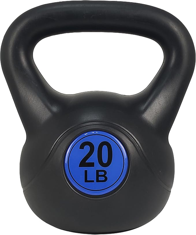 BalanceFrom Wide Grip Kettlebell Exercise Fitness Weight Set