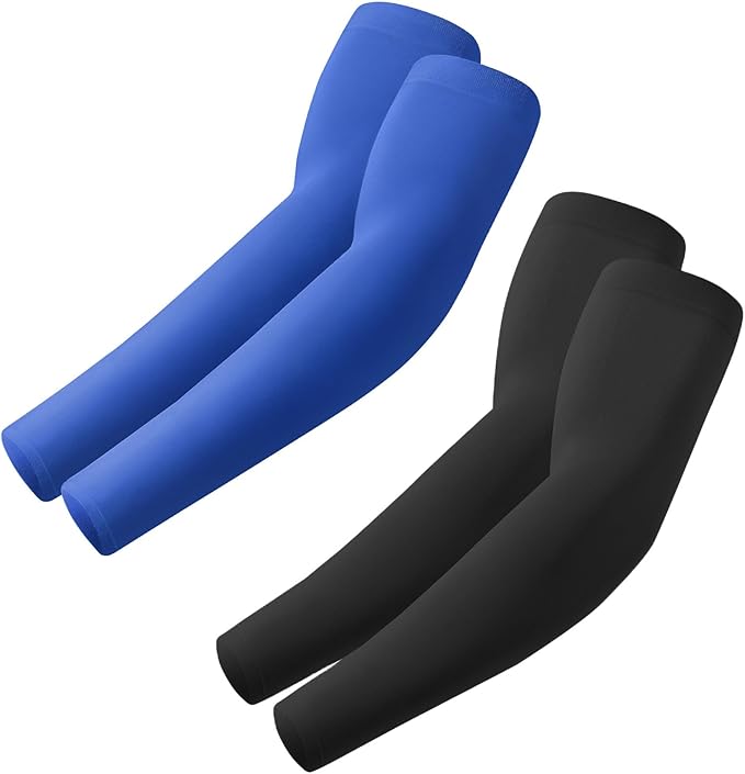 ROXUN Arm Sleeves Cooling UV Sun Protection Sport Compression for Men Women | UPF50,Seamless cover arms,Tattoo-covering,Lightweight & breathable,daily wear,Outdoor work,Basketball Baseball,Mangas