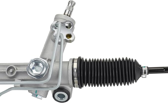 T-Bird Power Steering Rack & Pinion & Offset Bushings, For 82-88 Mustang II | All New Construction with Premium Internals, Includes Offset Bushings and AN6 Adapters, 2.5 Turn Lock to Lock Steering