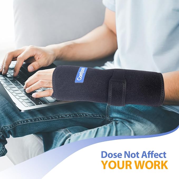 Wrist Ice Pack for Carpal Tunnel, Reusable Hot Cold Therapy Hand Ice Pack Wrap Wrist Ice Brace for Hand Surgery, Rheumatoid, Tendinitis, Swelling, Injuries, Pain Relief