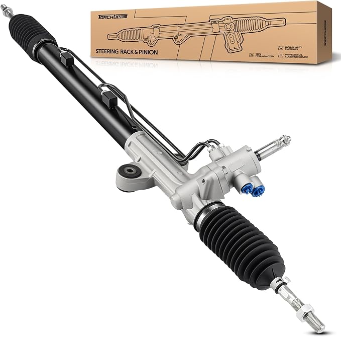 Torchbeam Hydraulic Steering Rack & Pinion Assembly Fit for 1998-2000 Accord 3.0L & Accord Coupe, 2001-2002 Accord 3.0L Sedan, Replaces OEM 26-1791
