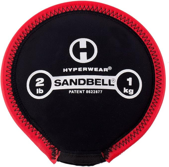 HYPERWEAR SandBell® Soft Sandbag Weight (2–50 lbs) – Pre-Filled with Clean USA Sand, Safe Soft Weight for Strength Training, HIIT, Functional Fitness, Rucking & Home Workouts