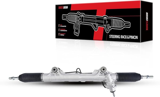 Torchbeam Power Steering Rack & Pinion Assembly Fit for 2007-2021 Tundra, 2008-2022 Sequoia, Hydraulic System Steering, Replaces OEM 26-2633