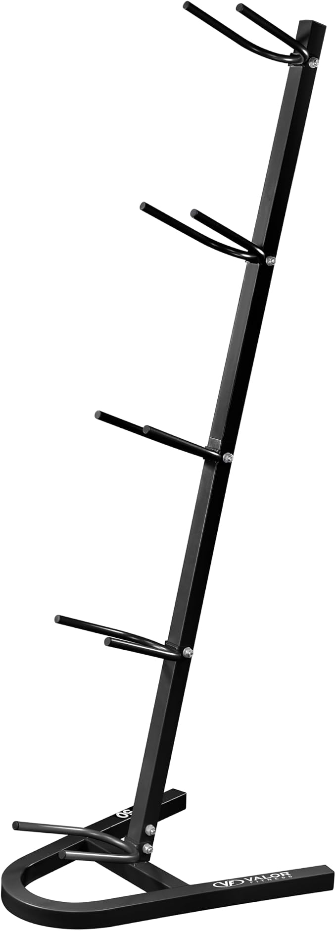 Valor Fitness Upright Ball Storage Rack, Heavy Duty Vertical Sports Equipment Organizer for Basketballs, Soccer Balls, Volleyballs, Medicine Balls, Home Gym Storage, 250 lb Capacity