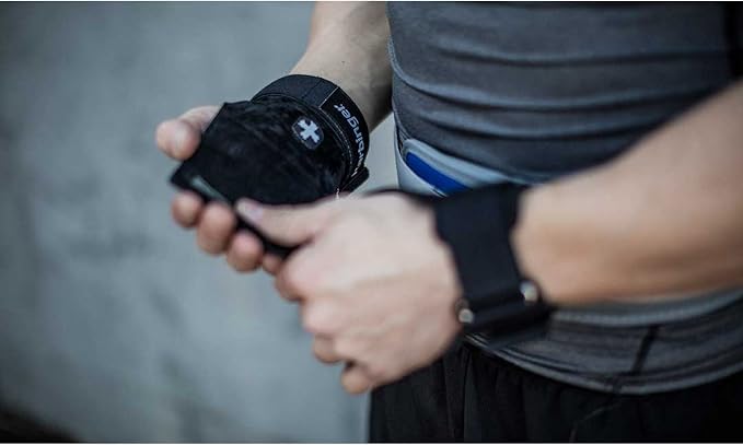 Harbinger Lifting Grips, Black