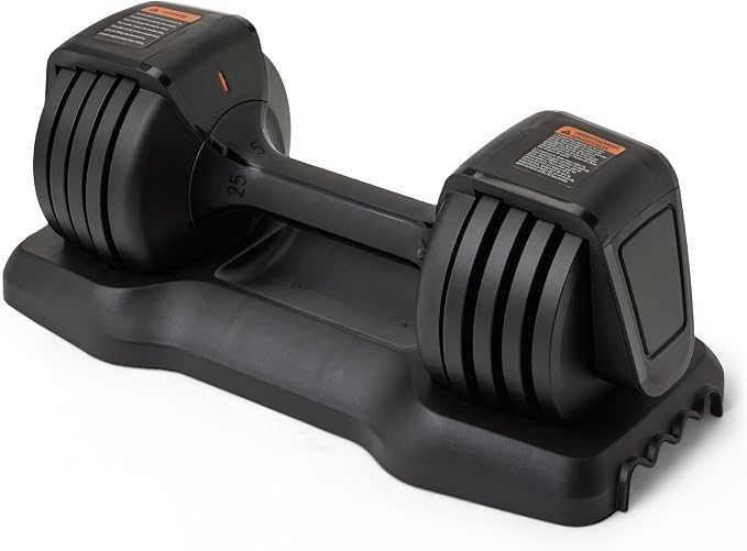 Amazon Basics Adjustable Dumbbell, 25 lb